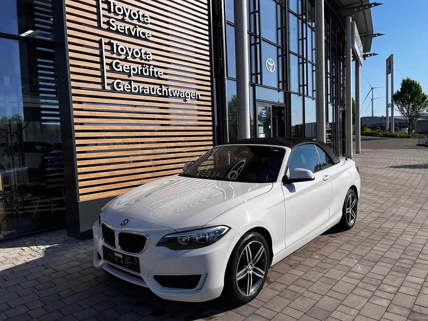 BMW 218 i Cabrio 2er Blanco - 2