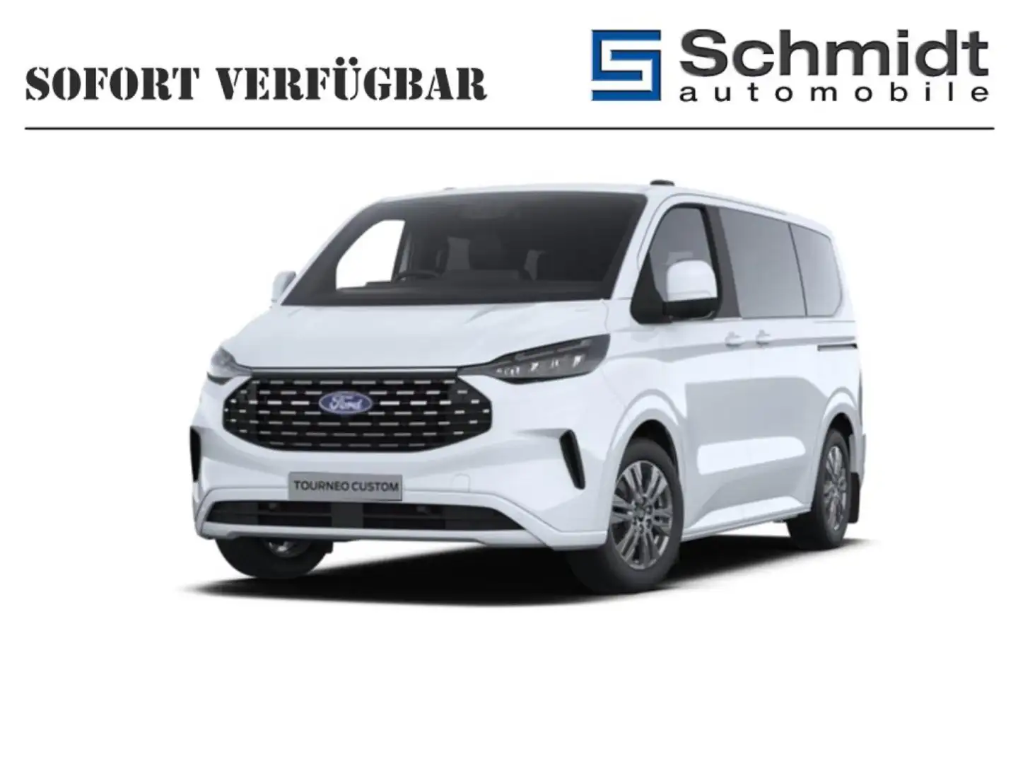 Ford Transit Custom Tourneo Custom Titanium 320L1 2,0L Eblue 136PS A8  Weiß - 1