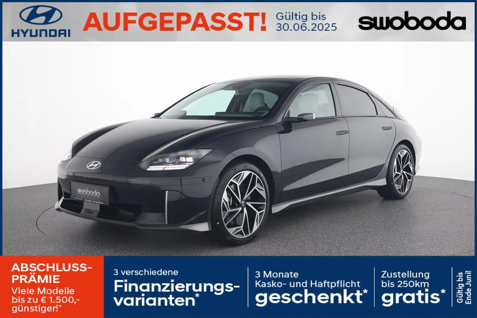 Hyundai IONIQ 6 TOP LINE Long Range 77,4 kWh 4WD i63t1-O2/ Blau - 1