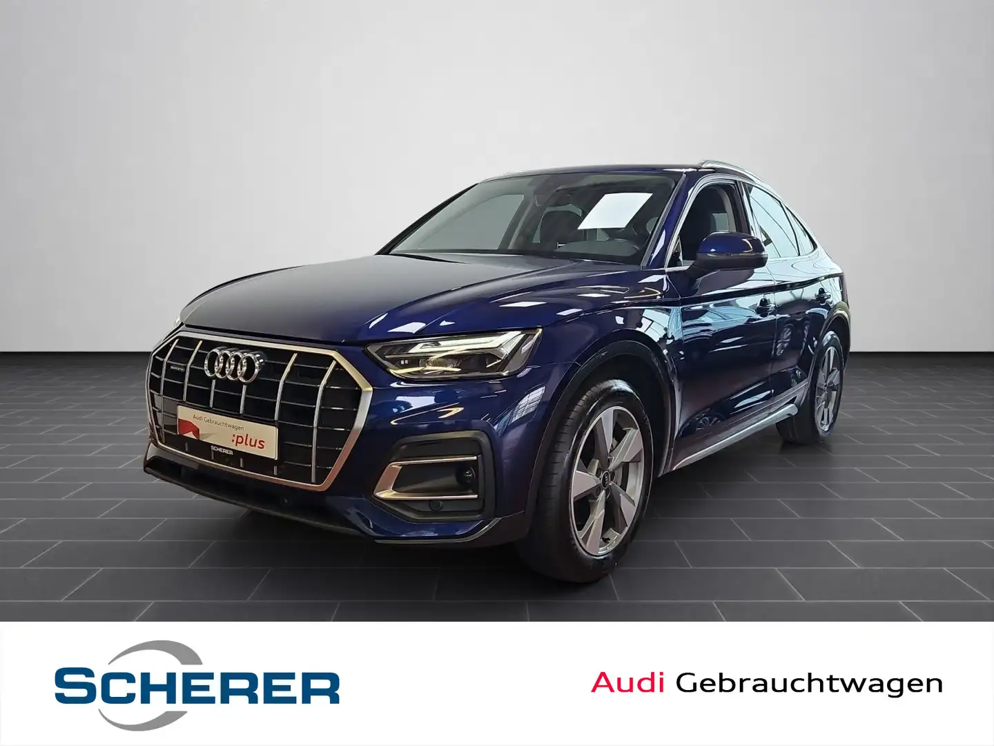 Audi Q5 Sportback 50 TFSIe advanced qu. Led,Navi,RFK Blu/Azzurro - 1