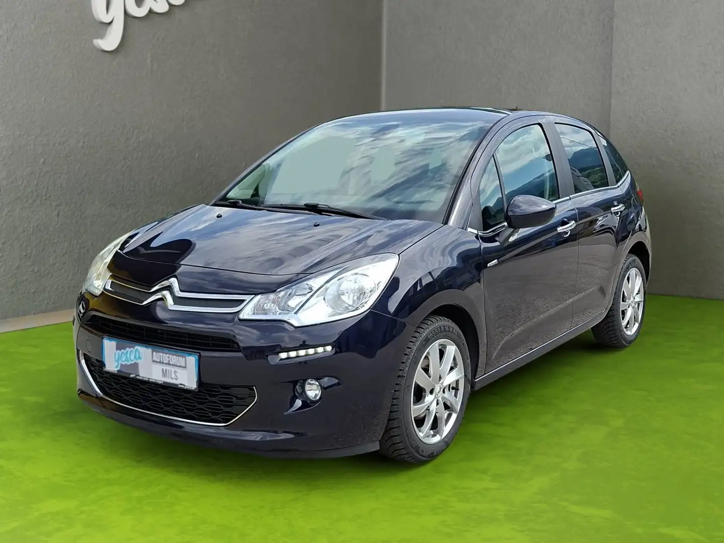 Citroen C3 BHDI 100 Exclusive Blau - 1