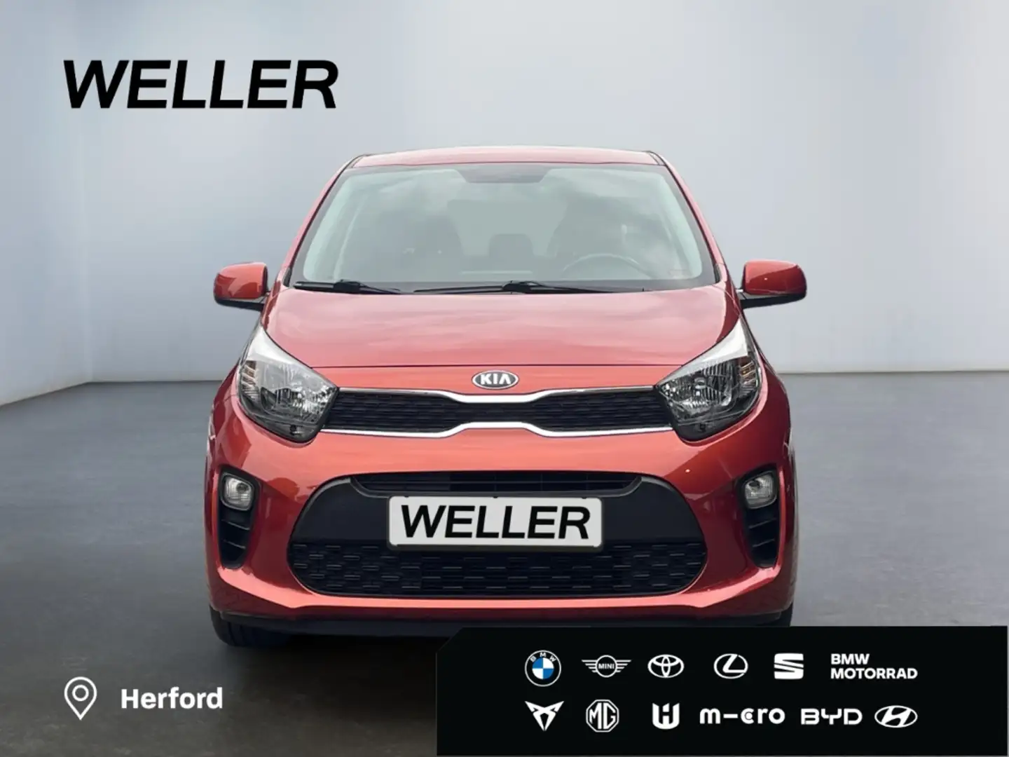 Kia Picanto 1.2 ISG Dream-Team Edition *Kamera*Navi* Orange - 2