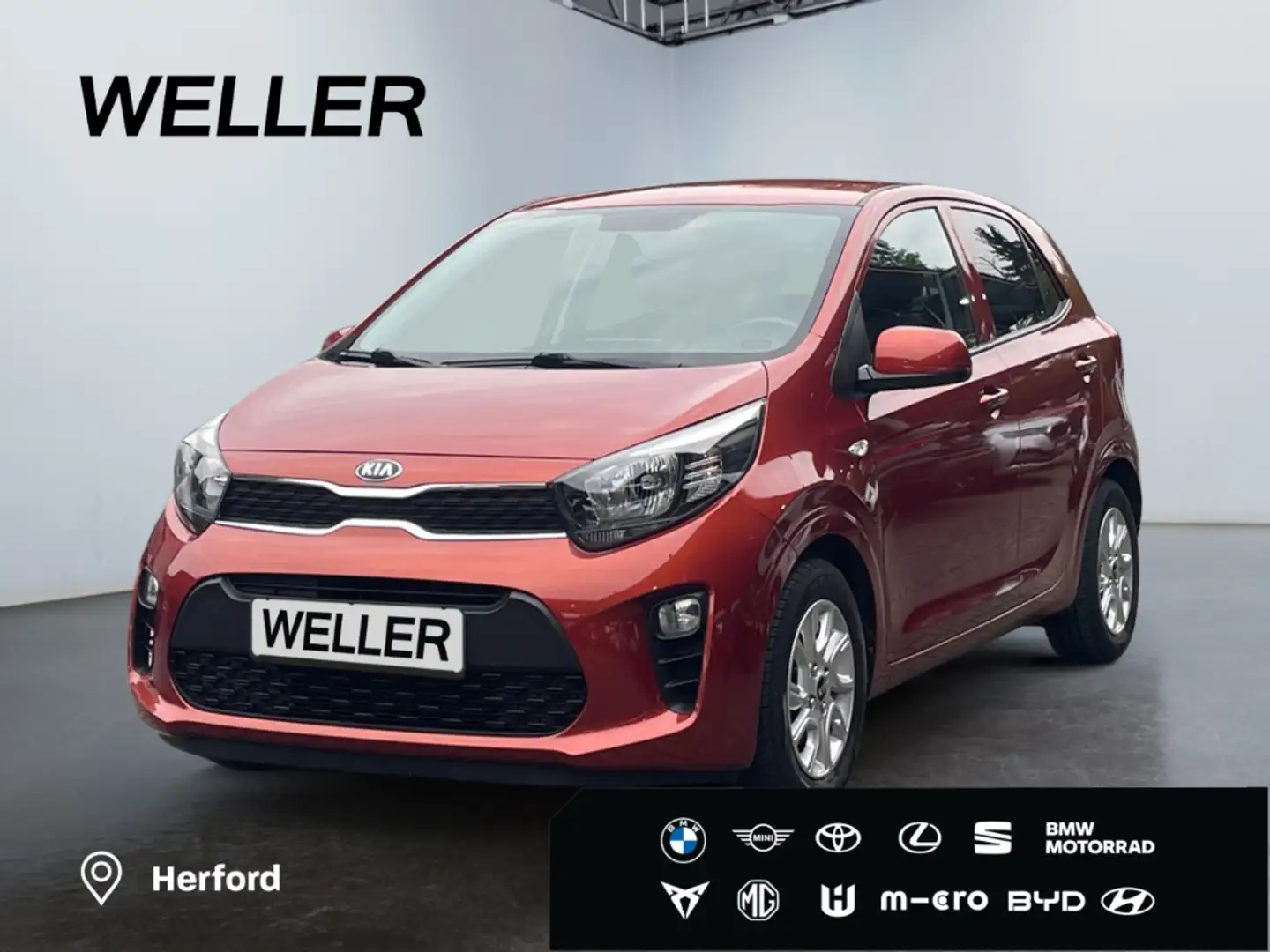Kia Picanto 1.2 ISG Dream-Team Edition *Kamera*Navi* Orange - 1