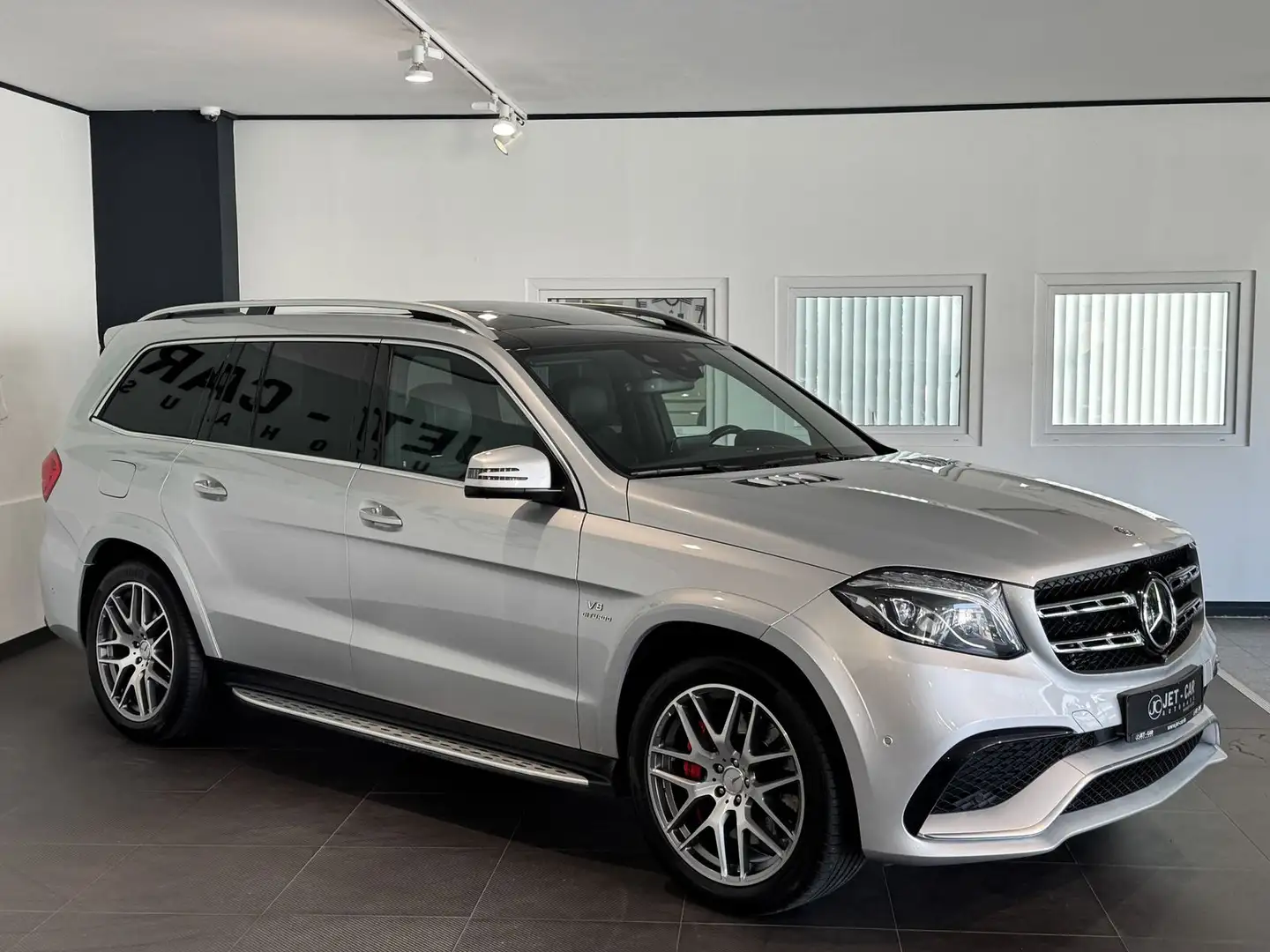 Mercedes-Benz GLS 63 AMG AMG 4Matic *Pano-360°-Comand-H&K* Argintiu - 2