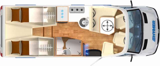 Hymer/Eriba B-Klasse MC T 600 sofort verfügbar