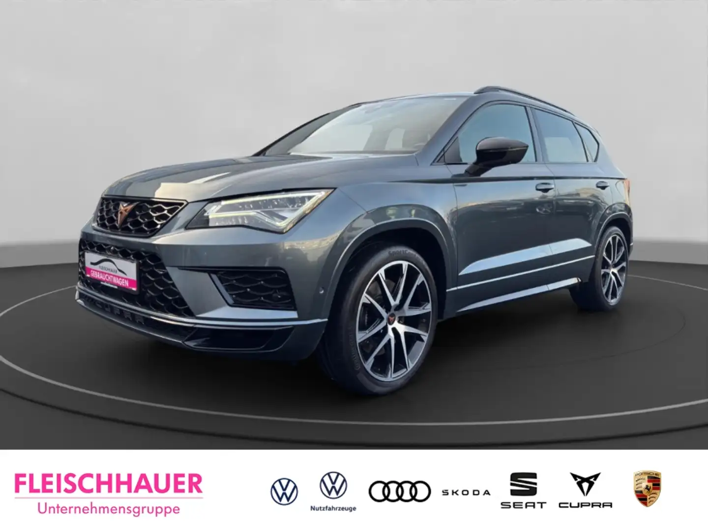 CUPRA Ateca 4Drive 2.0 TSI LED+360+ACC+NAVI+BUSINESS+CARPLAY+D Grau - 1