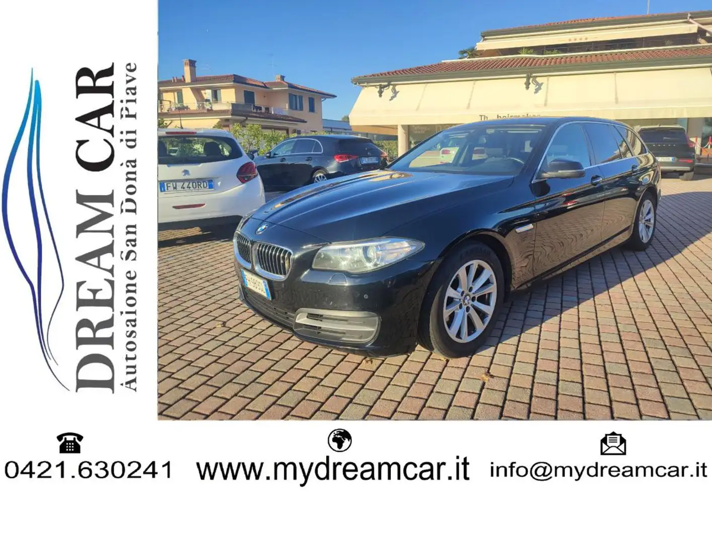 BMW 520 d Touring Business aut. Nero - 1