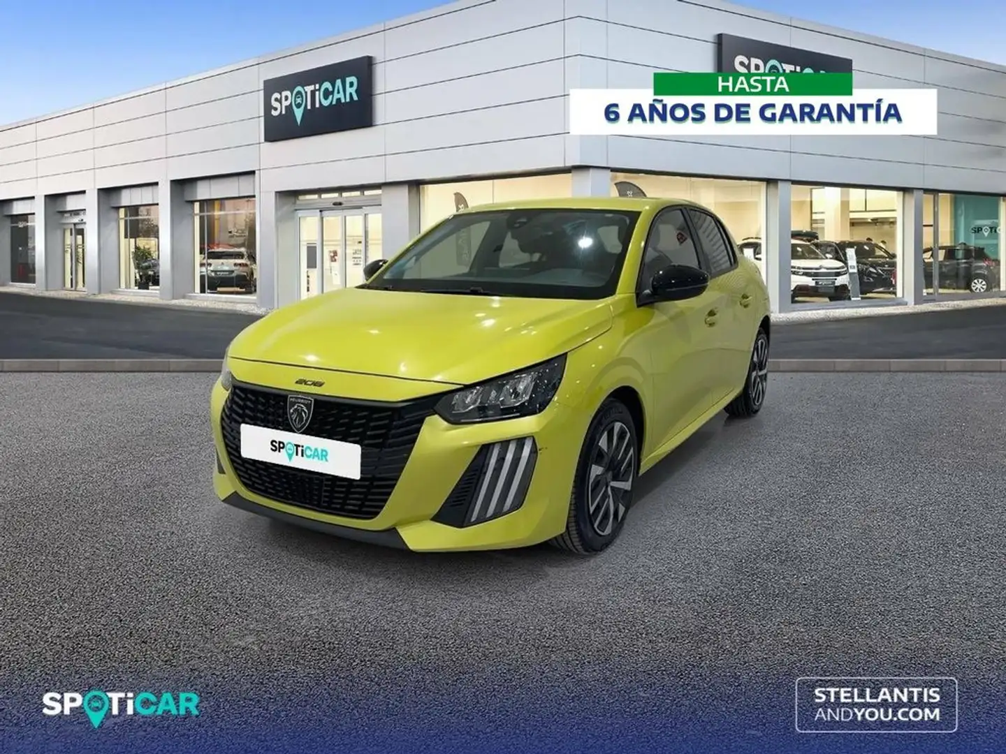 Peugeot 208 Puretech 100 Active Giallo - 1