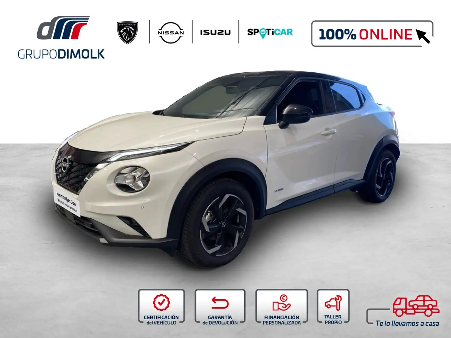 Nissan Juke 1.6 Hybrid N-Connecta Auto Blanco - 1