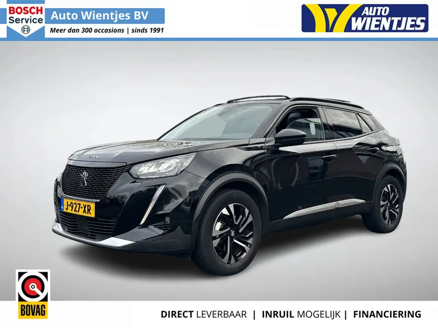 Peugeot e-2008 EV Allure 50kWh | SOH 89% | Pano | Navi | Camera Schwarz - 1