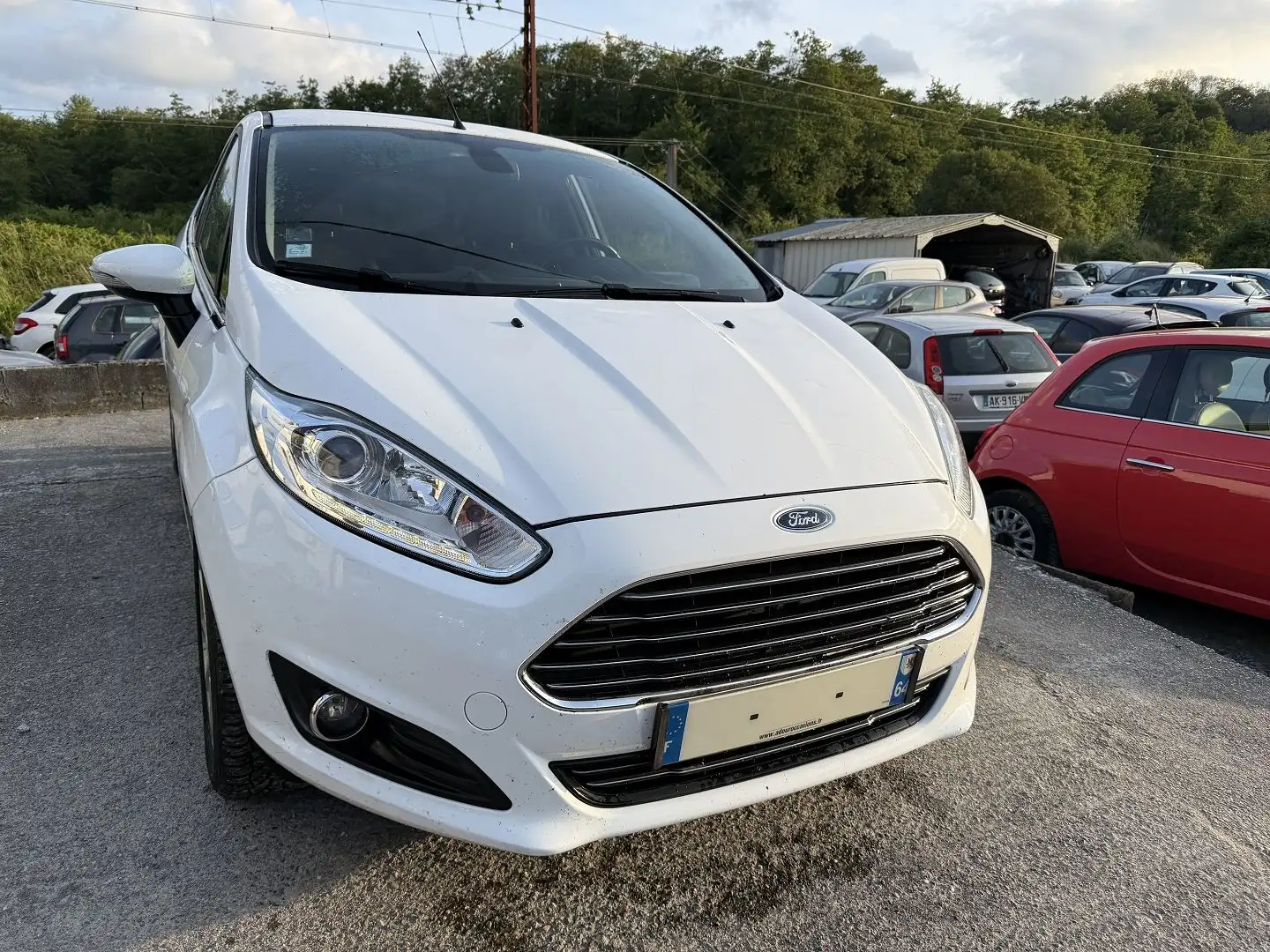 Ford Fiesta 1.0 ECOBOOST 100CH STOP\u0026START WHITE 5P Blanc - 1
