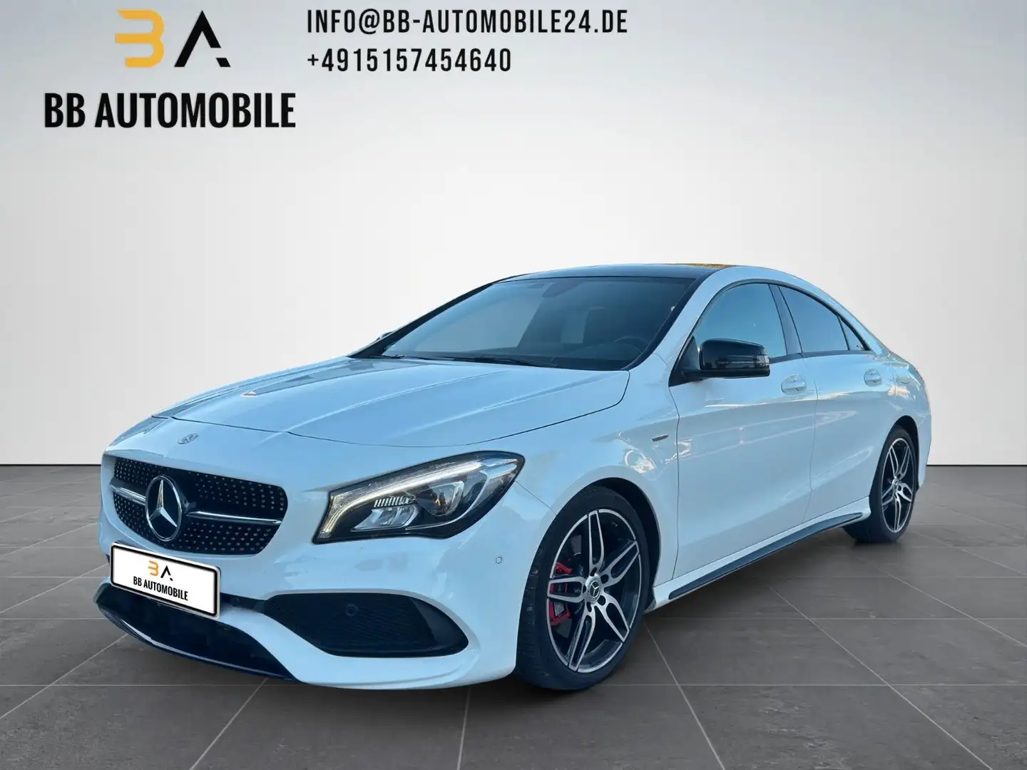 Mercedes-Benz CLA 250 4Matic AMG Line EDITION NIGHT PANO CAM Weiß - 1