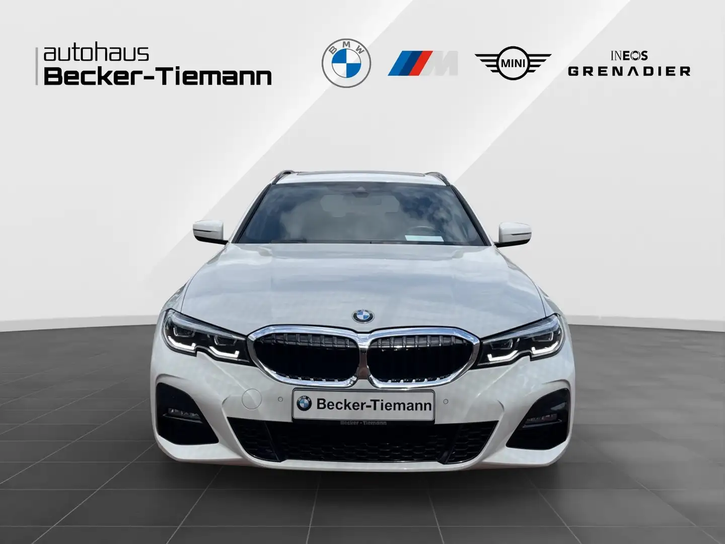 BMW 320 d Touring MPaket LED | Panorama | PDC | DAB | Sitz Weiß - 2