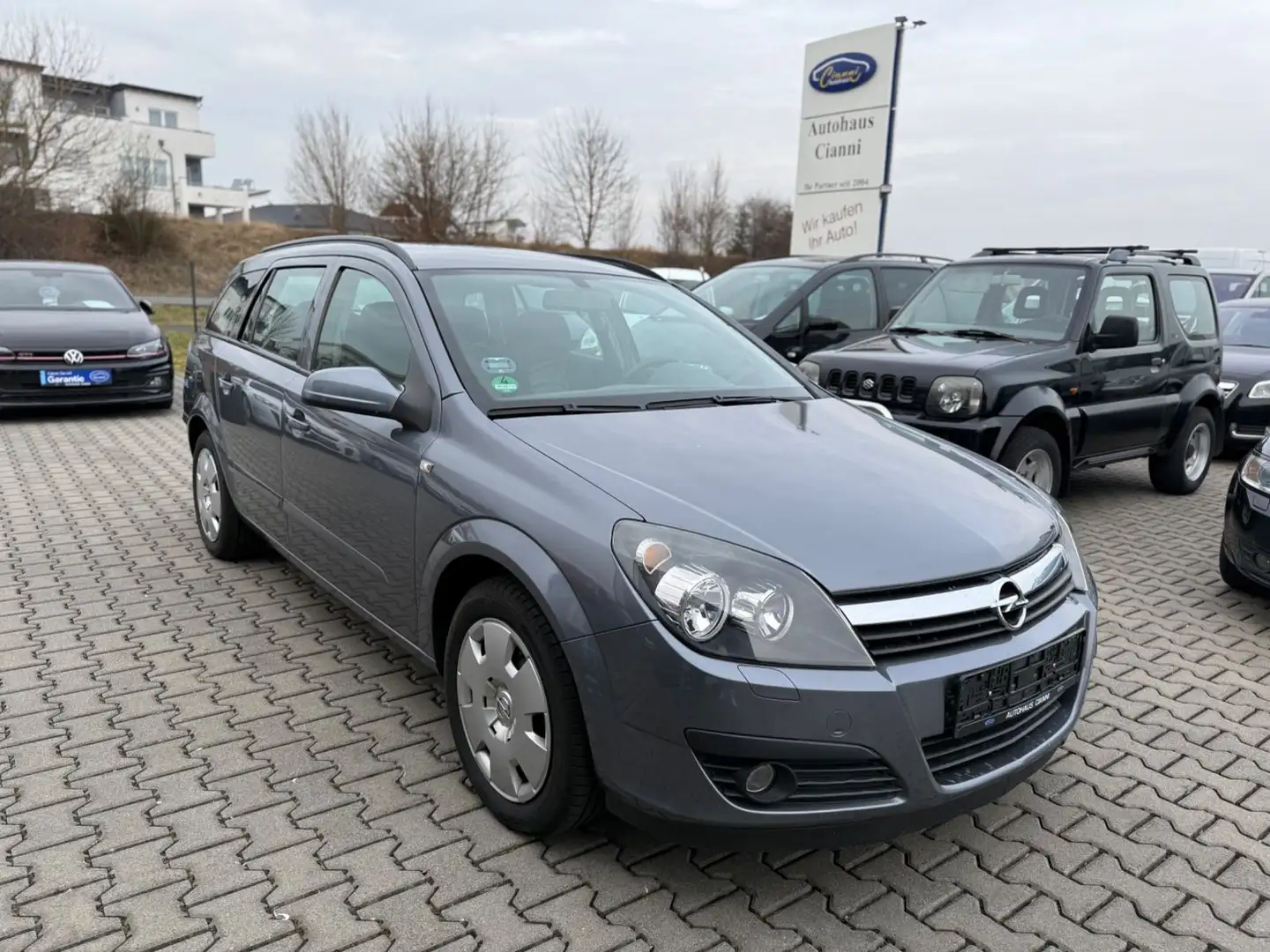 Opel Astra H Caravan Edition Plus**118600 KM**TüV NEU Grigio - 1