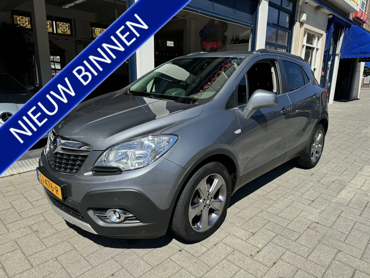 Opel Mokka 1.4 T Cosmo 4x4 LEDER/NAVI/CLIMA/CRUISE Grijs - 1