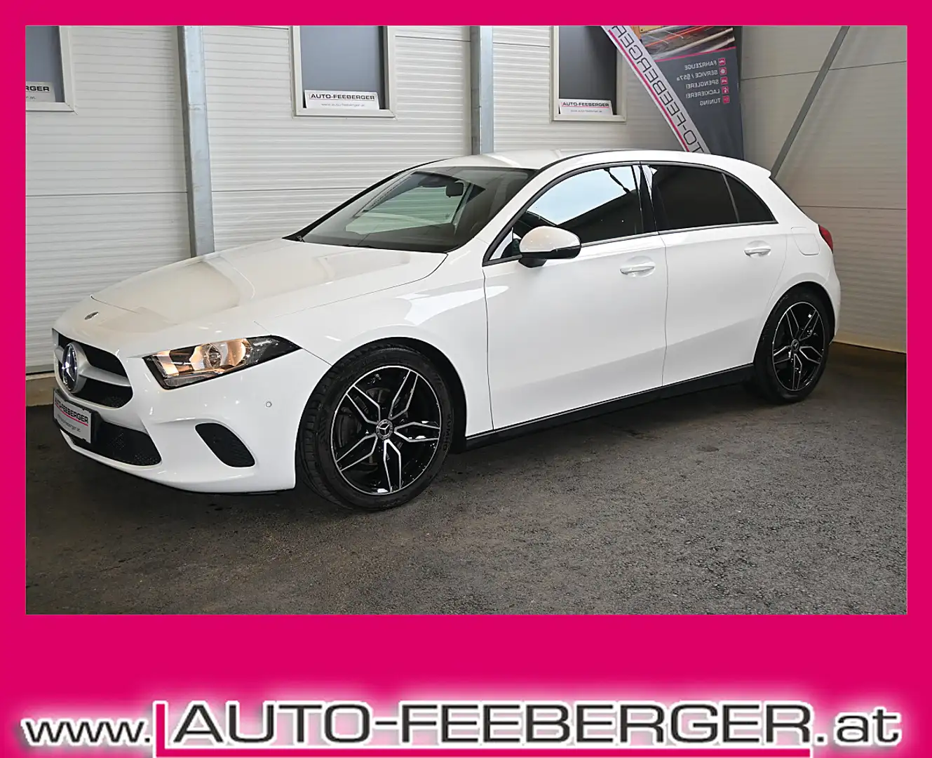 Mercedes-Benz A 180 d Navi, Rückfahrkamera,Tempomat,Alufelgen Weiß - 1