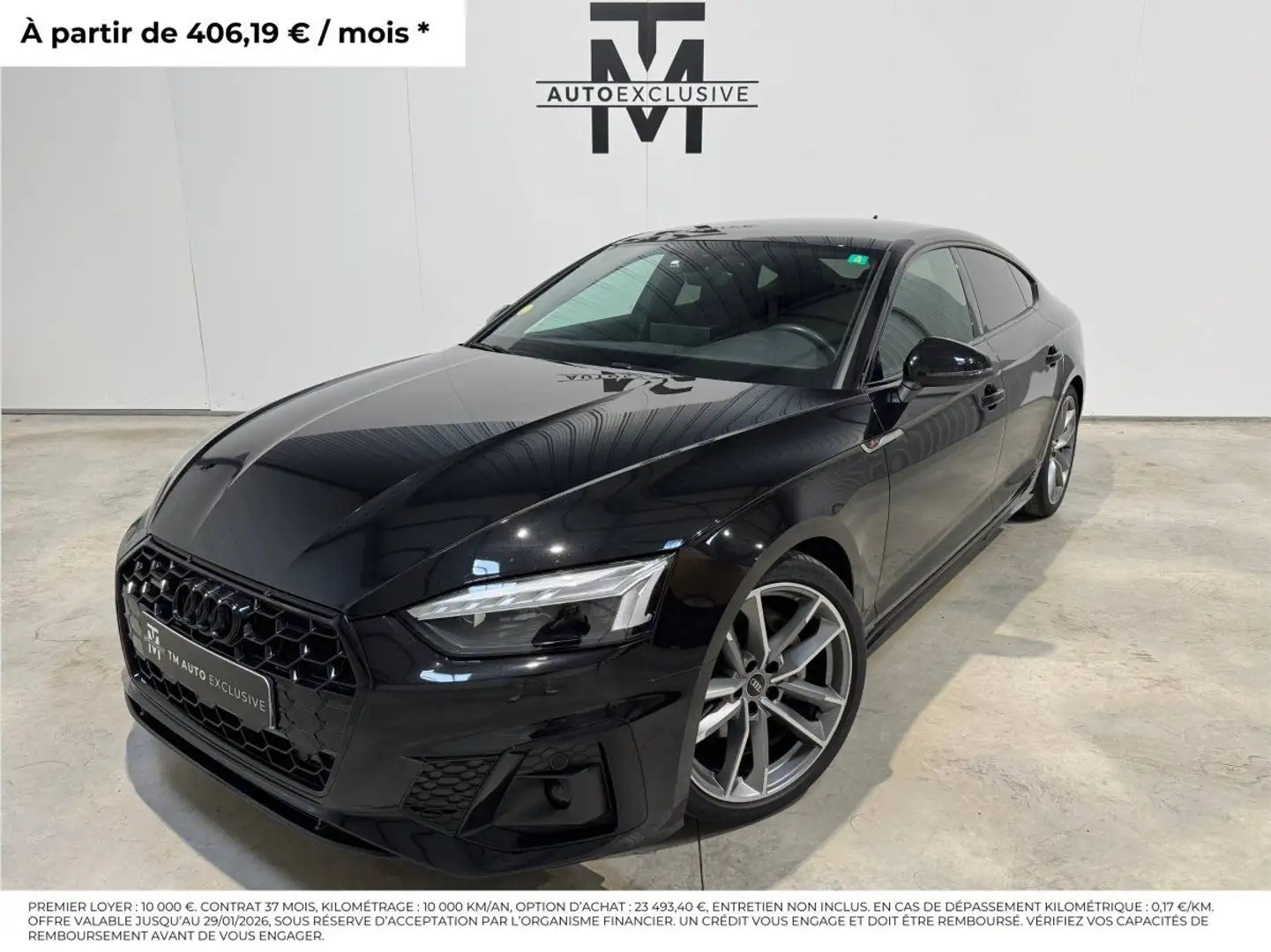 Audi A5 40 TDI 204 S tronic 7 Quattro S Edition Nero - 1