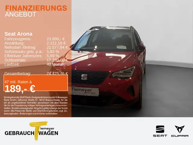 SEAT Arona 1.0 TSI DSG STYLE ROAD EDITION LED REAR VI