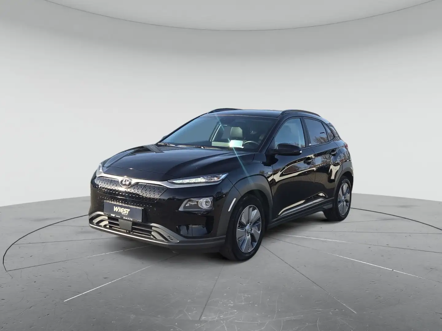 Hyundai KONA Premium Elektro 2WD, LED/LEDER/KAM/HUD/NAVI Negro - 2