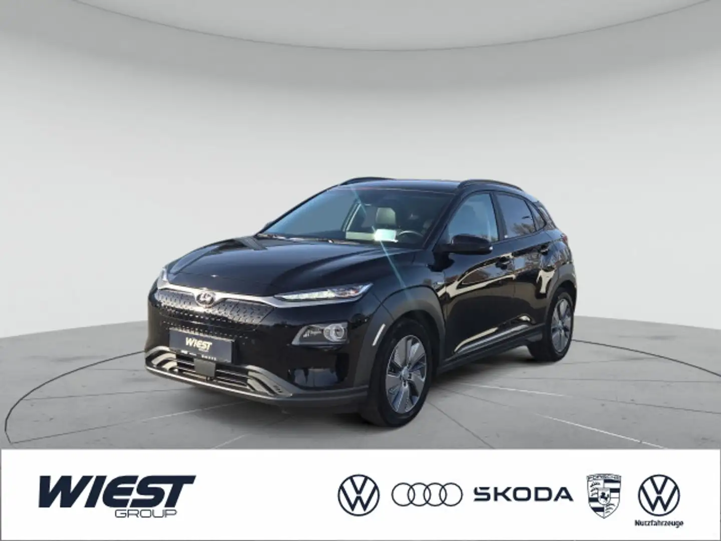Hyundai KONA Premium Elektro 2WD, LED/LEDER/KAM/HUD/NAVI Negro - 1