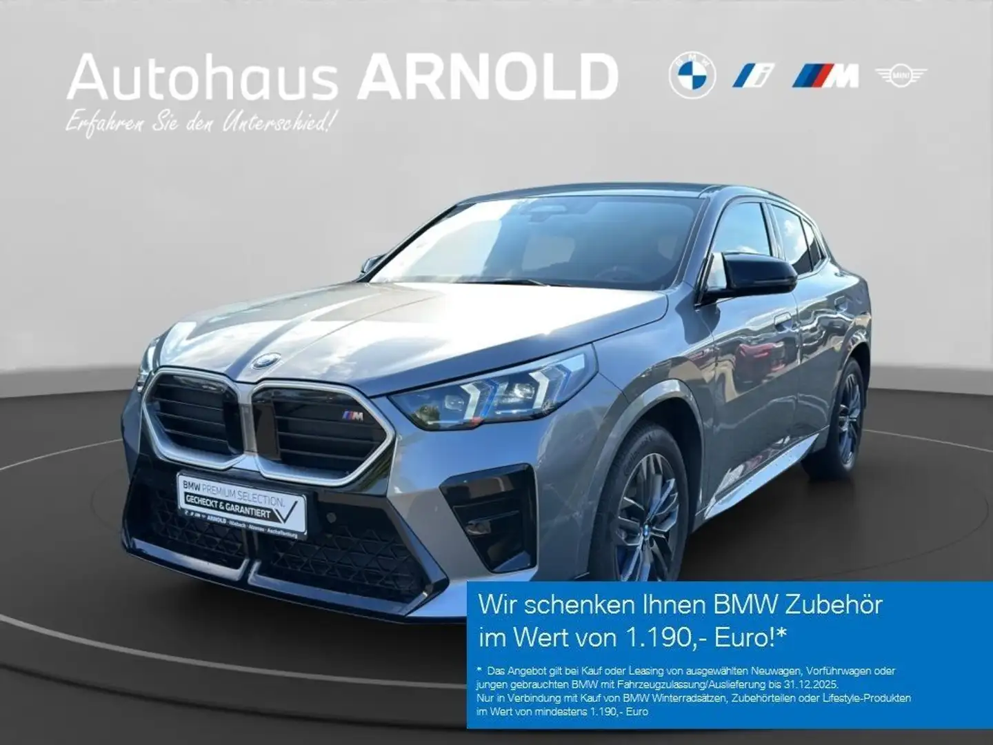 BMW X2 M 35i xDrive Leder Head-Up Harman Kardon RFK Sitzhzg Grau - 1