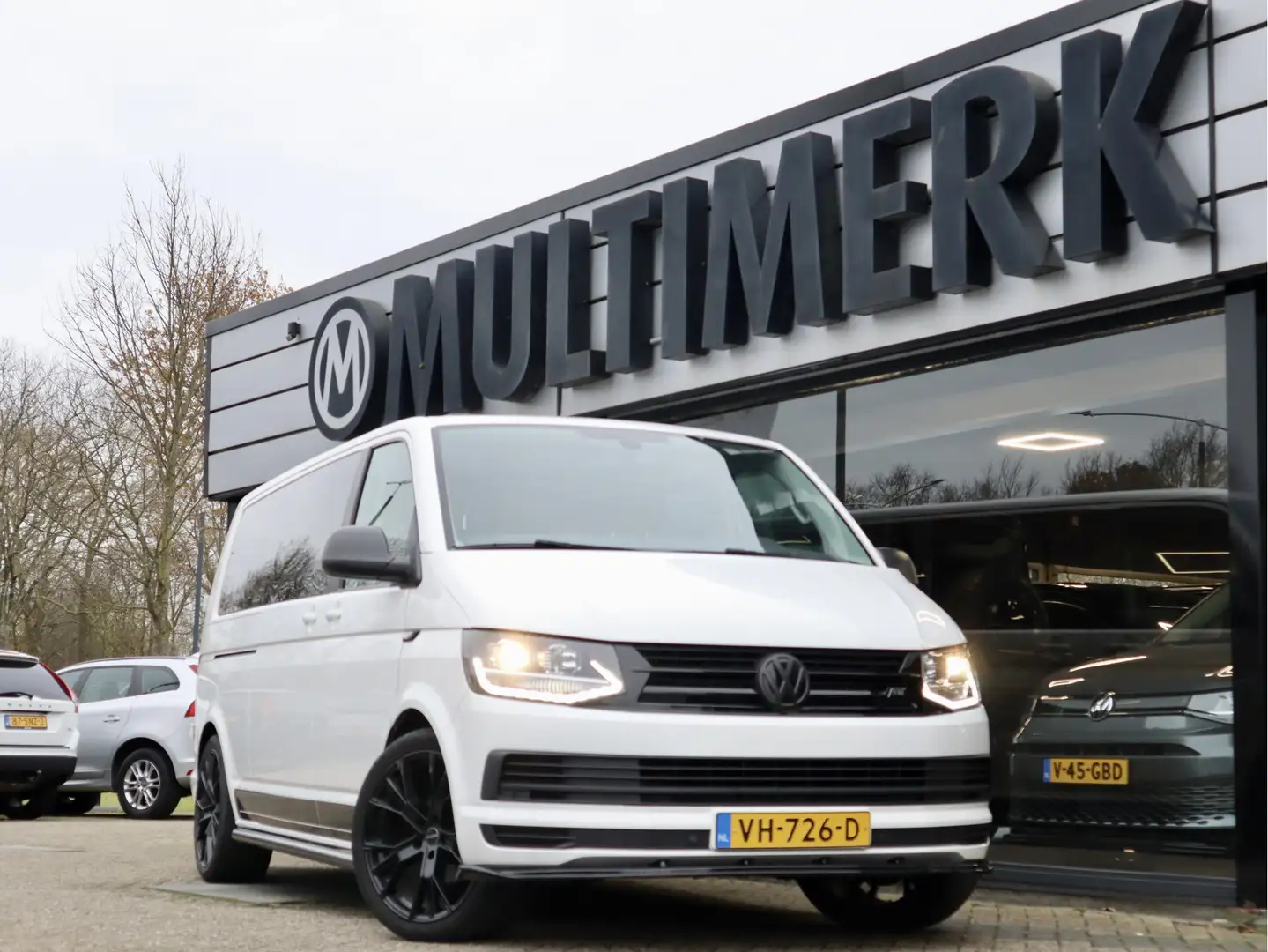 Volkswagen T5 Transporter 2.0 TDI 140PK 6 BAK LUXE DUBBELE CABINE Blanc - 1