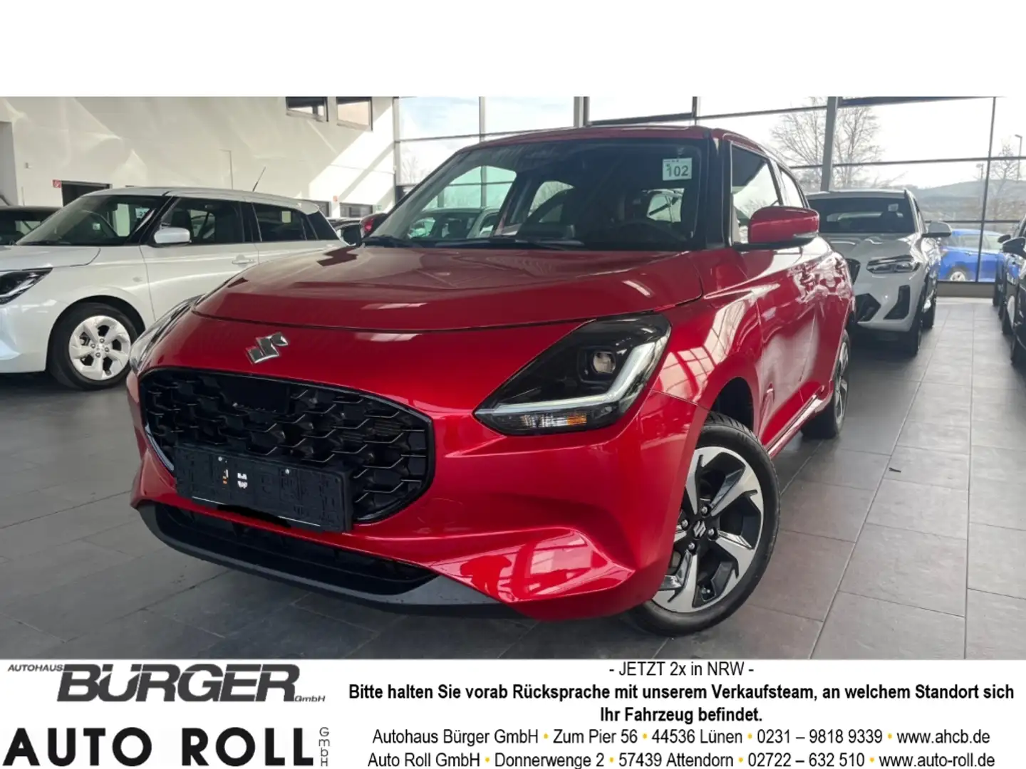 Suzuki Swift 1.2 Comfort + LED NAVI ACC Kamera SitzHZG APP Conn Rot - 1