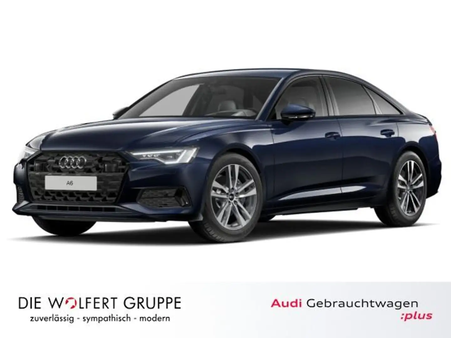 Audi A6 advanced 45 TFSI quattro S tronic Bleu - 2