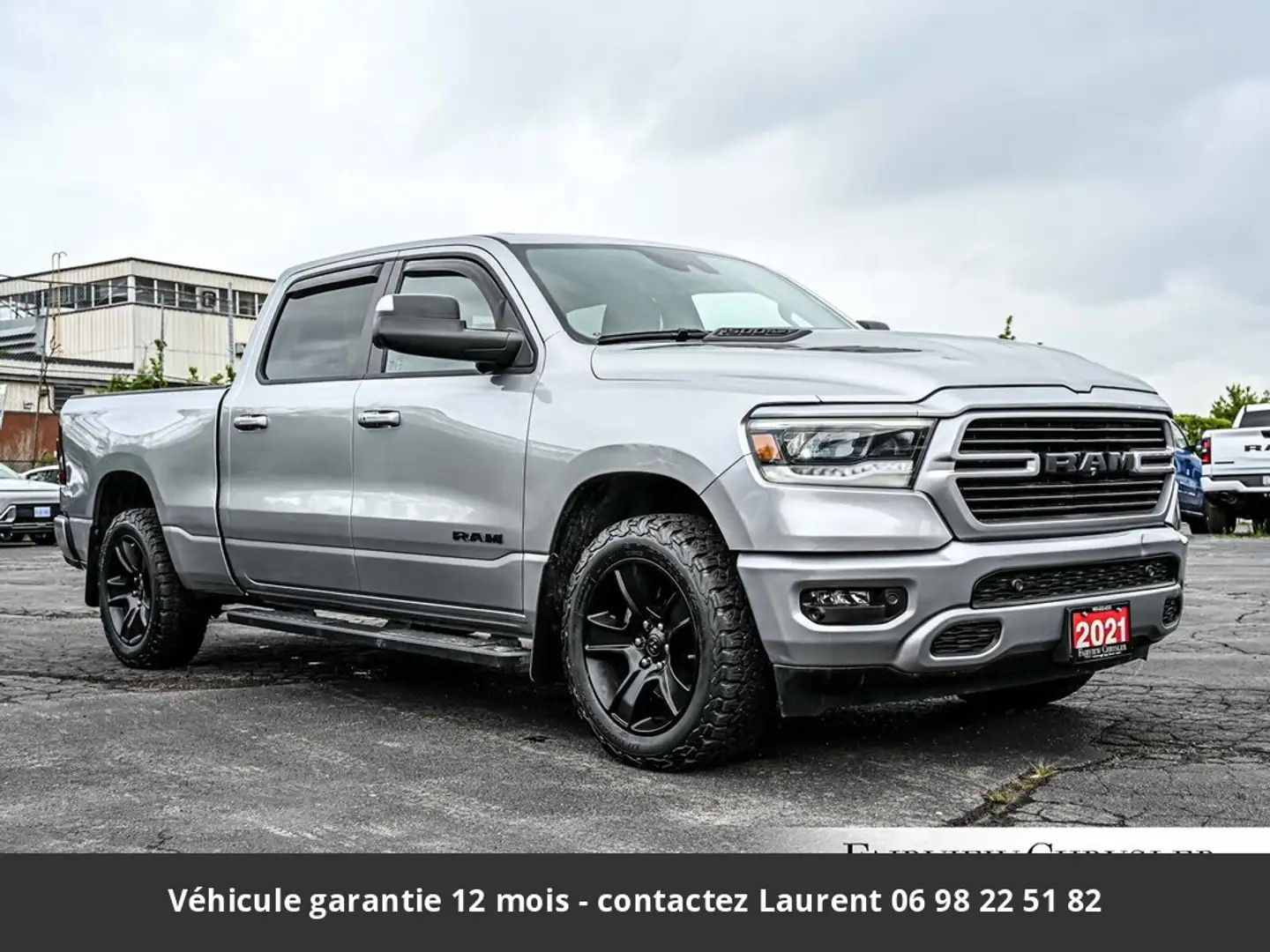 Dodge RAM Hayon 1/3 Sport Night 12P 5.7L 4x4 Tout compris ho Argent - 1
