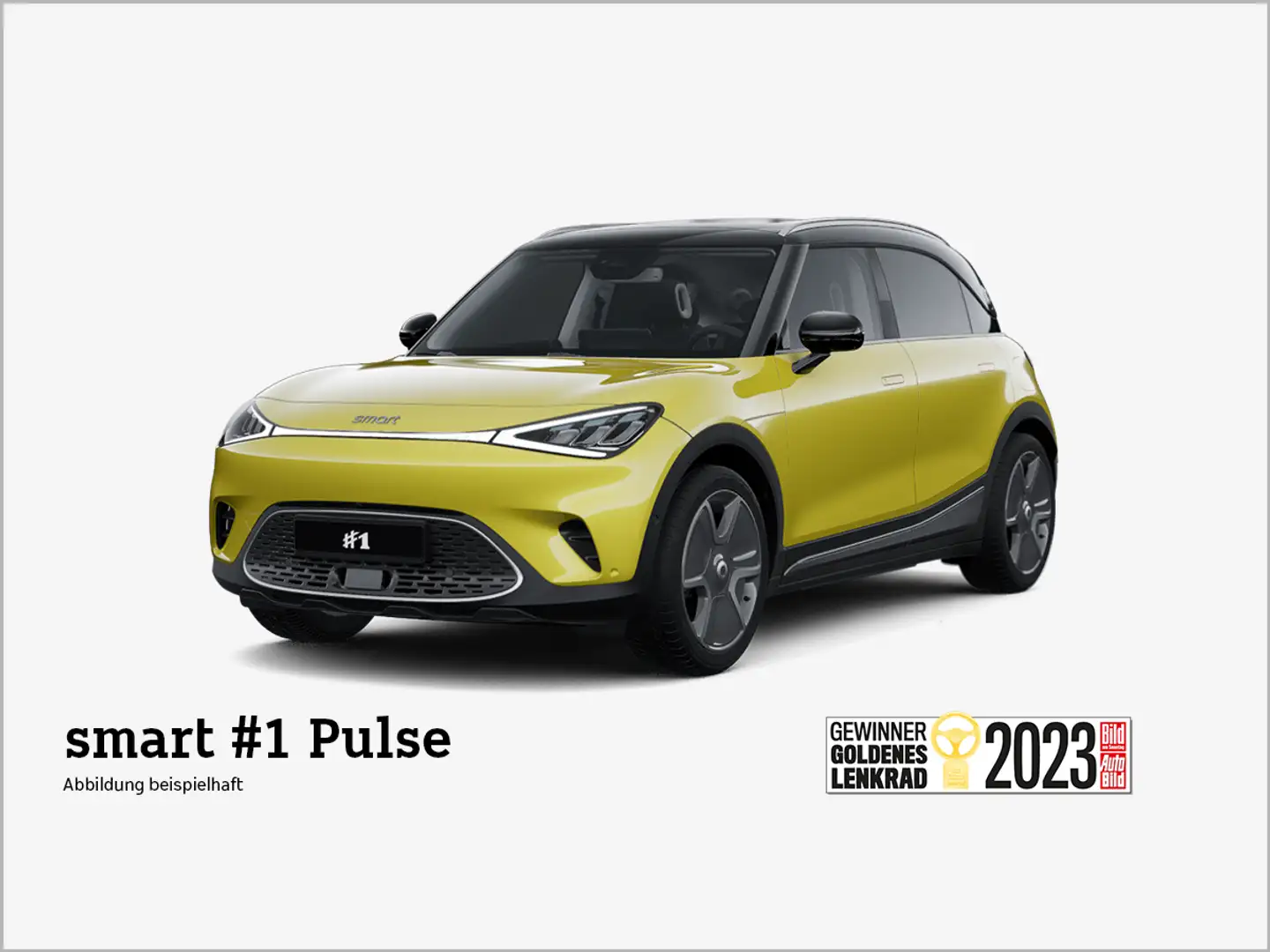 smart #1 Pulse ⚡ Wartung & Verschleiß inkl.* ❗️ (Allrad/Hea Gelb - 1