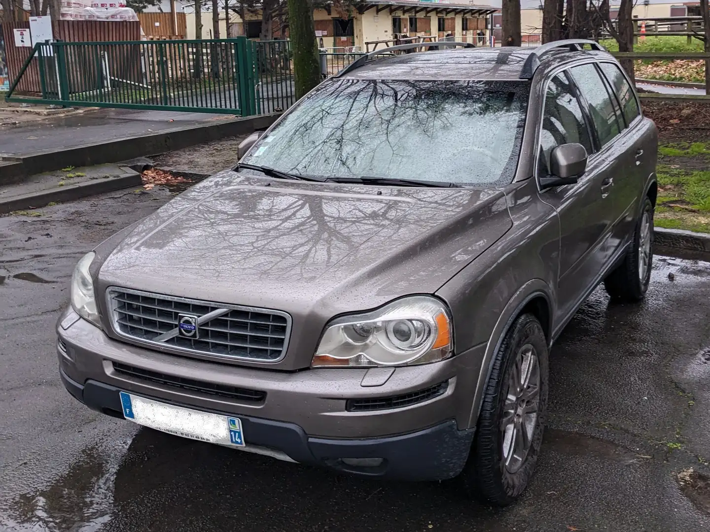 Volvo XC90 D5 AWD 185 Xenium 7pl Geartronic A Brun - 2