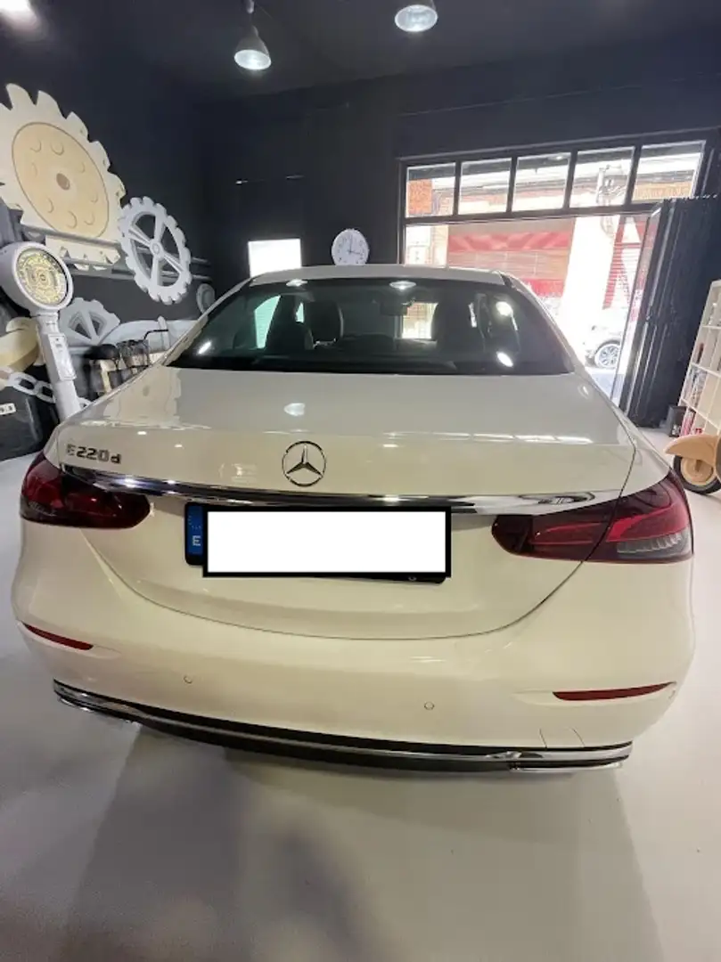 Mercedes-Benz E 220 Cabrio 220d 4Matic 9G-Tronic Blanc - 2
