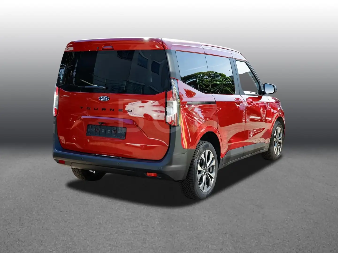 Ford Tourneo Courier 1.0 EcoBoost Trend NAVI SHZ PDC Rouge - 2