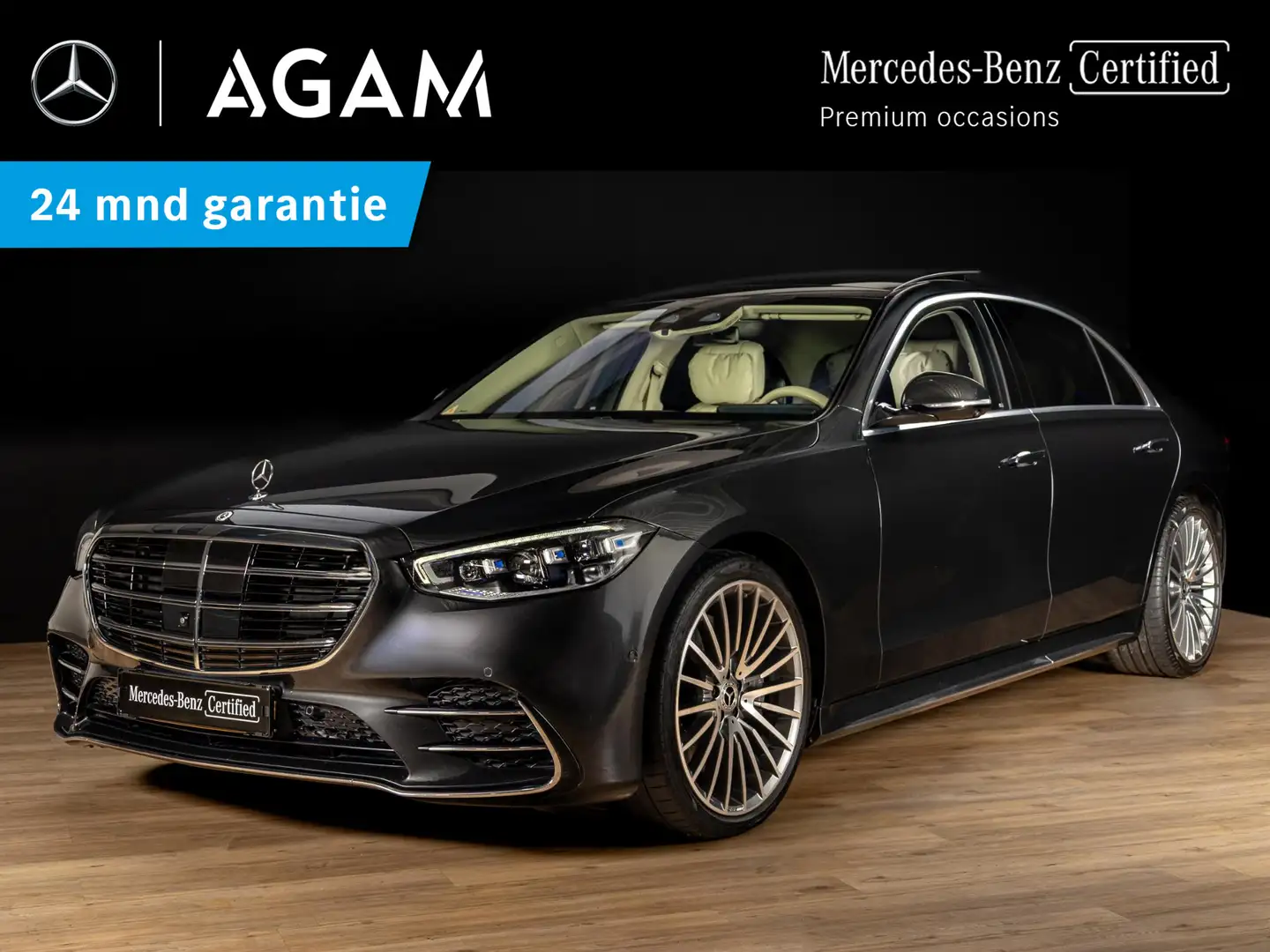 Mercedes-Benz S 500 Limousine 4MATIC Lang AMG Line Premium PLUS Editio Grigio - 1