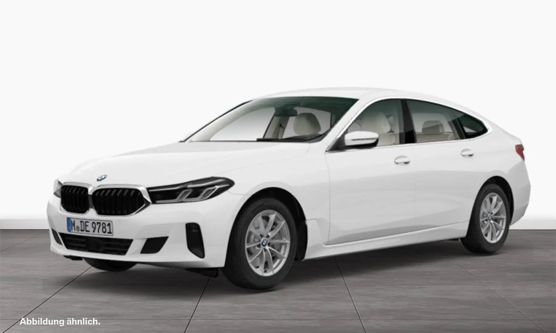 BMW 630 d Gran Turismo HiFi DAB LED WLAN Klimaaut. Weiß - 1