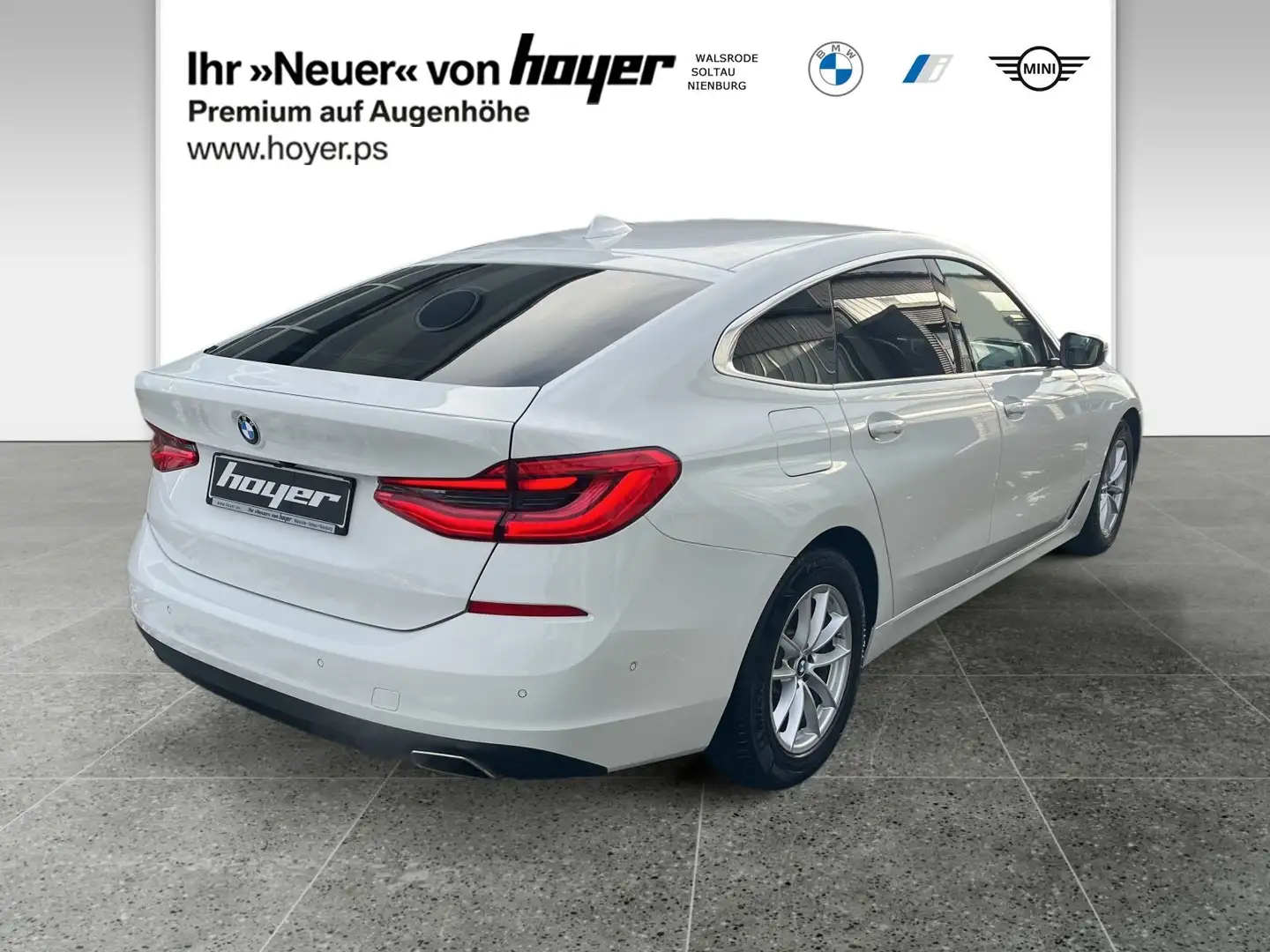 BMW 630 d Gran Turismo HiFi DAB LED WLAN Klimaaut. Weiß - 2
