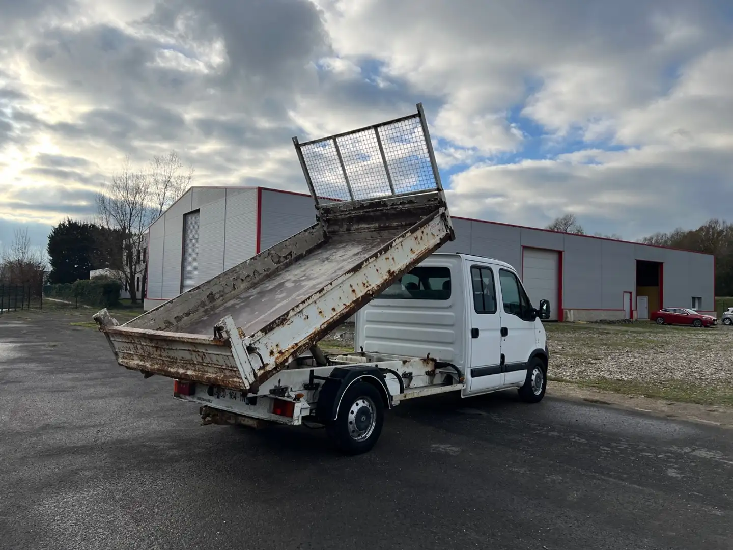 Renault Master Master Benne Double cabine 2.5 DCi 120 7 Places Blanc - 2