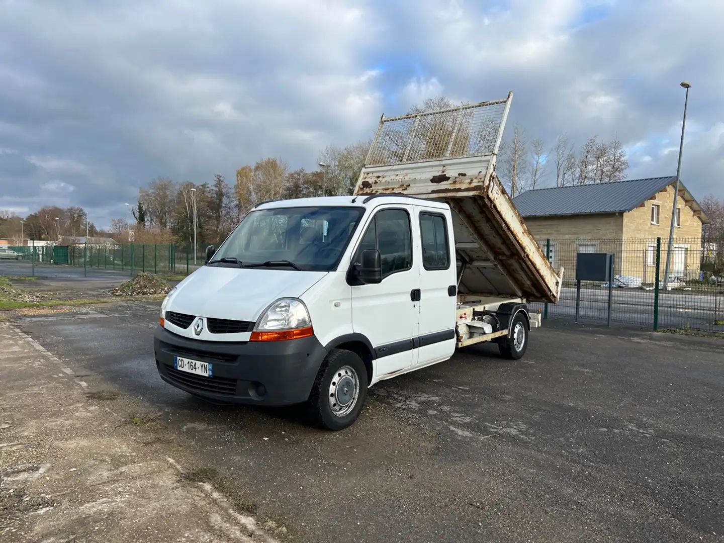 Renault Master Master Benne Double cabine 2.5 DCi 120 7 Places Blanc - 1