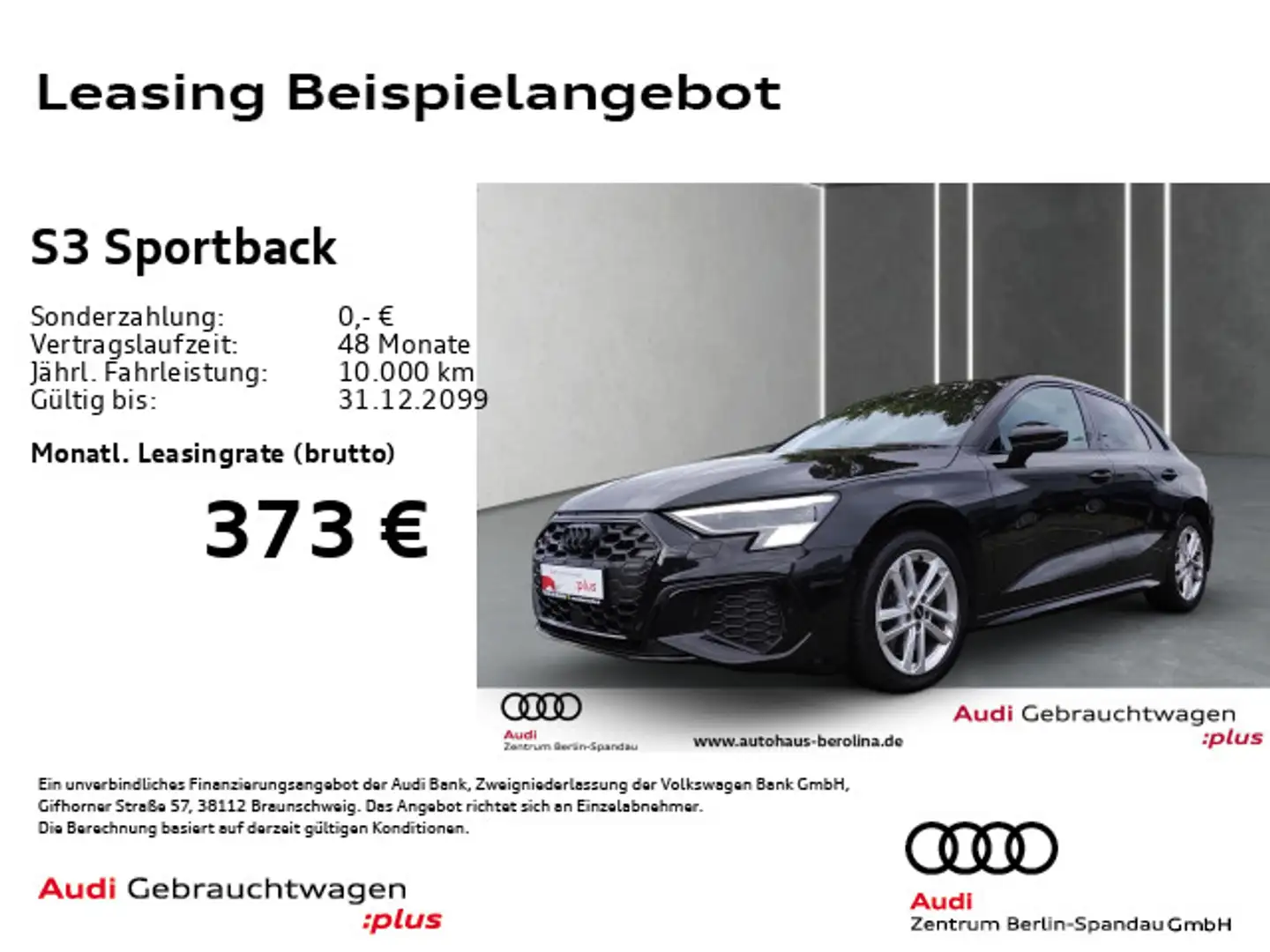 Audi S3 *MATRIX*B&O*Opt.-Schwarz+*NAV+*ACC* Schwarz - 1