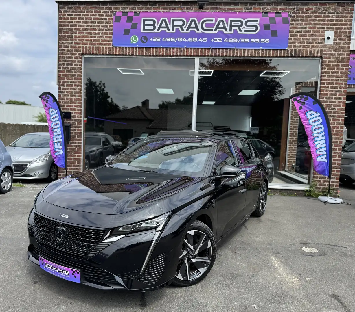 Peugeot 308 1.2 PureTech GT Pack S&S Schwarz - 2