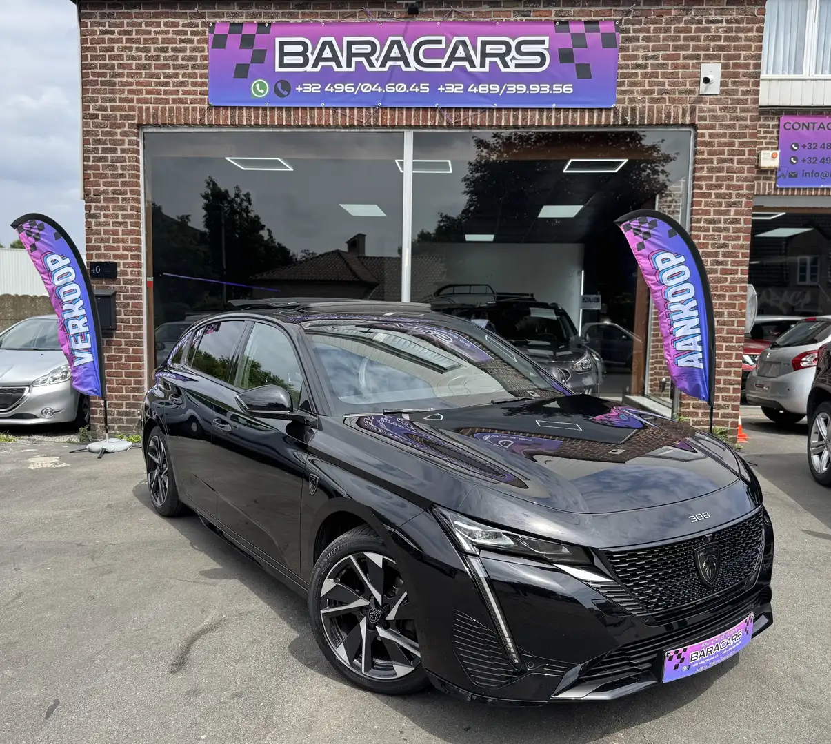 Peugeot 308 1.2 PureTech GT Pack S&S Schwarz - 1