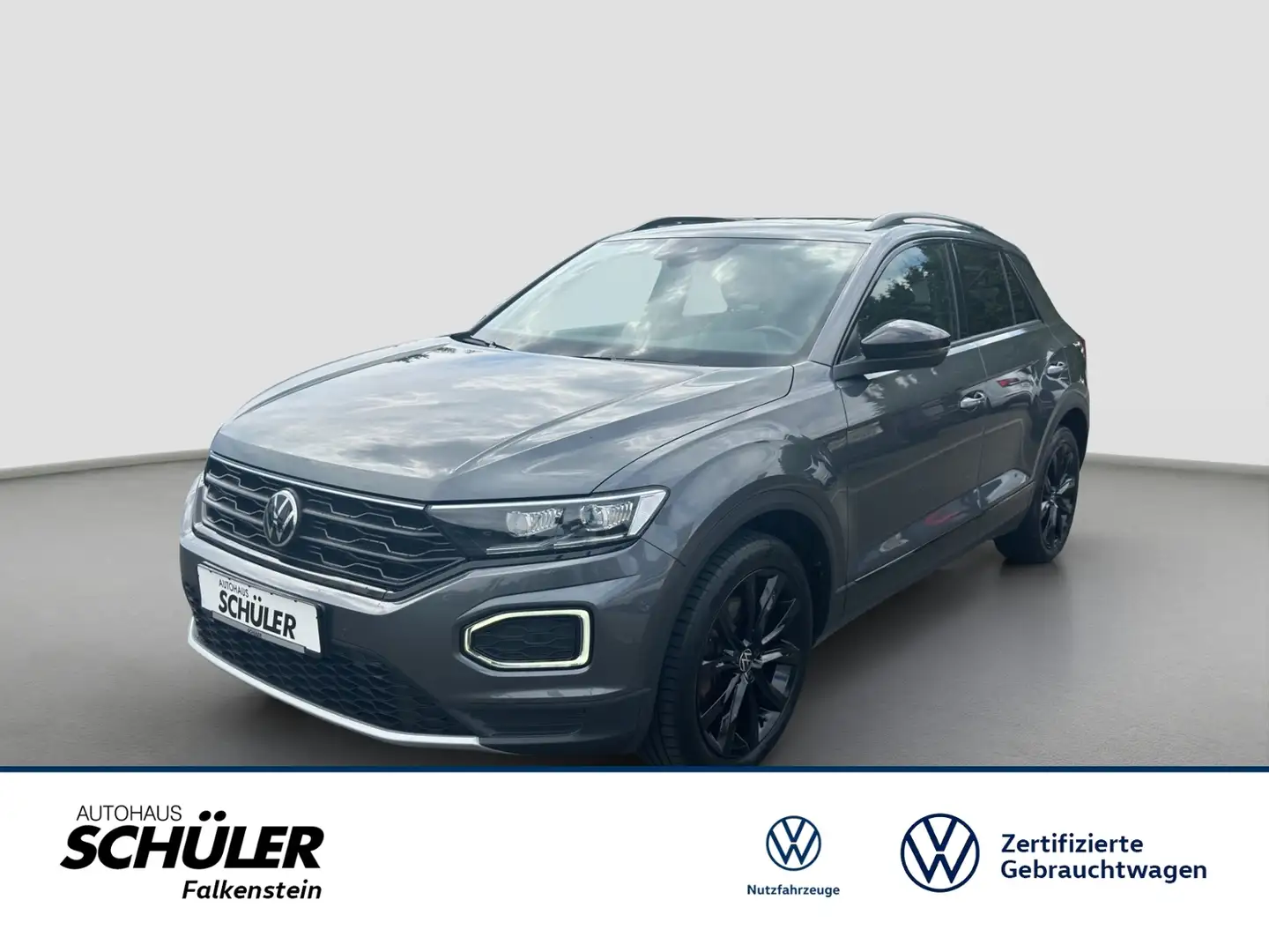 Volkswagen T-Roc 2.0TDI*Sport*4Motion*LED*NAVI*RFK*PANO*STDHZG Grau - 1