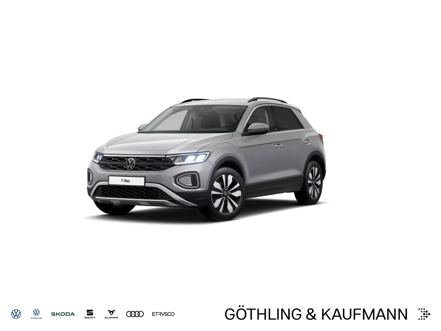 Volkswagen T-Roc Life MOVE 1.5 TSI 110kW 6-Gang*NAVI*STDHZG Argento - 1