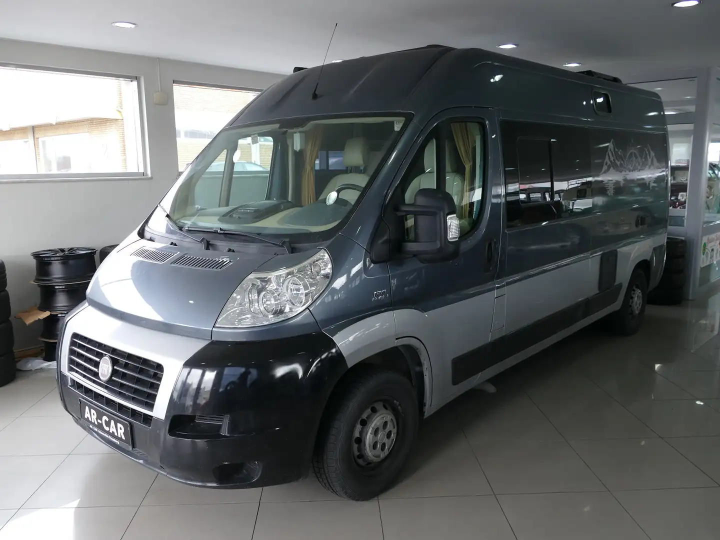 Fiat Ducato Multijet 120 Wohnmobil HU/AU NEU Grau - 1