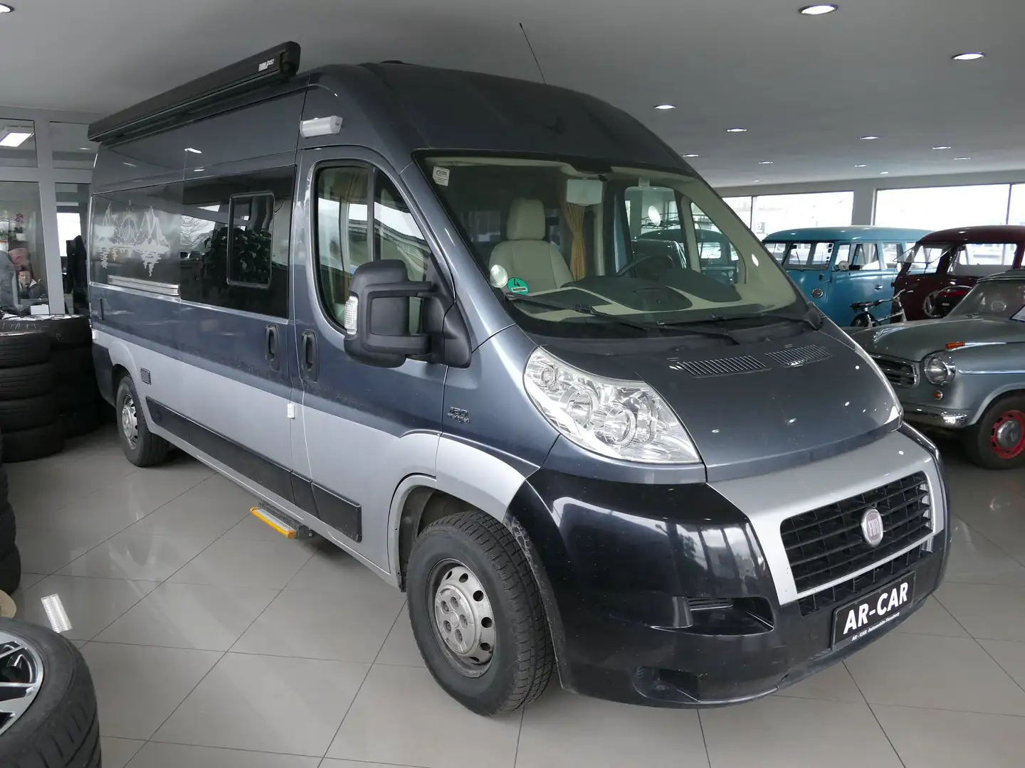 Fiat Ducato Multijet 120 Wohnmobil HU/AU NEU Grau - 2