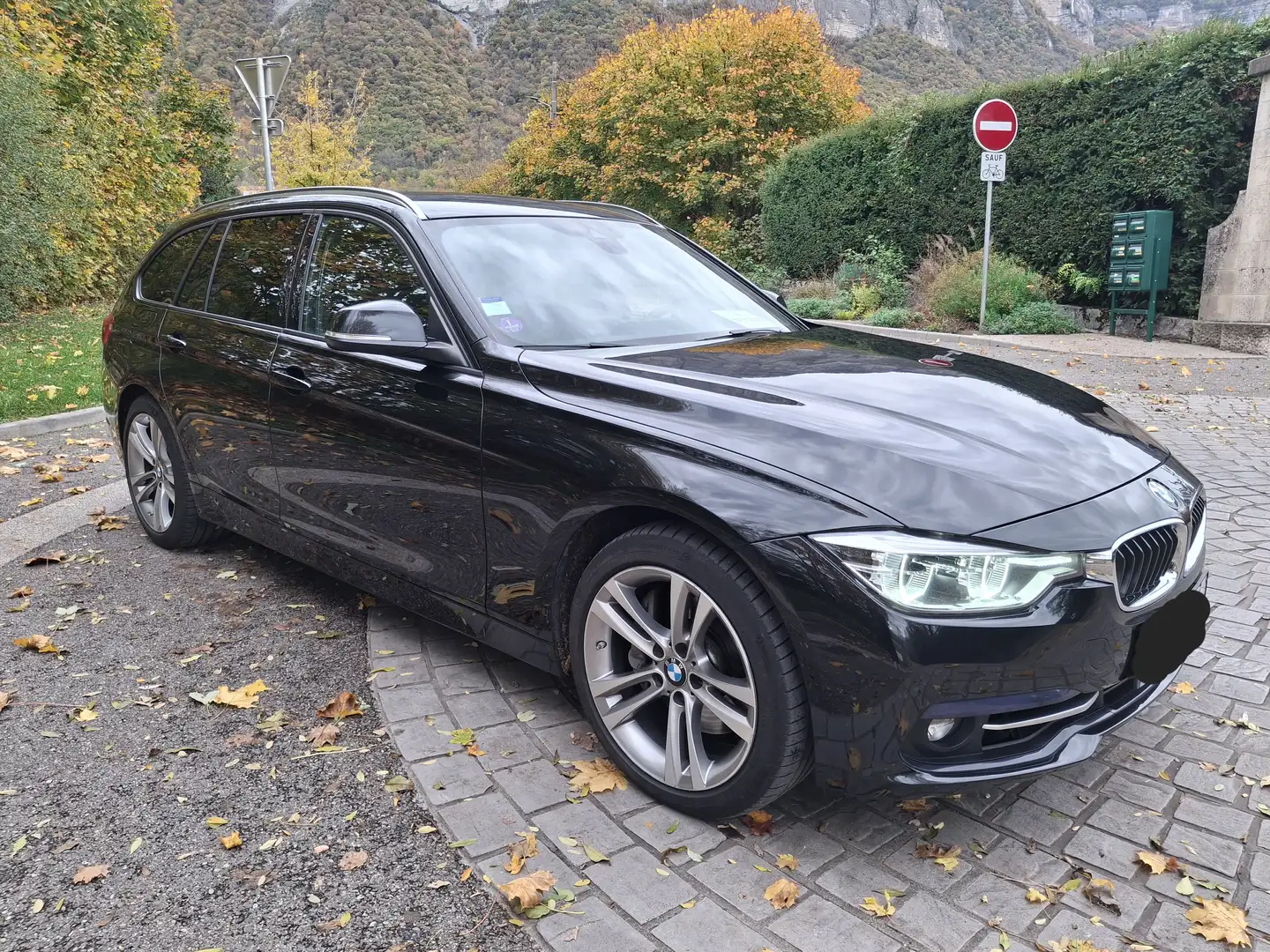 BMW 340 Touring 340i xDrive 326 ch BVA8 Sport Gris - 1