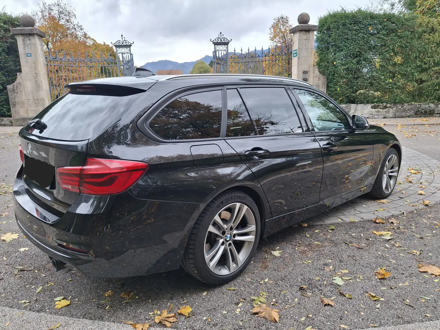 BMW 340 Touring 340i xDrive 326 ch BVA8 Sport Gris - 2