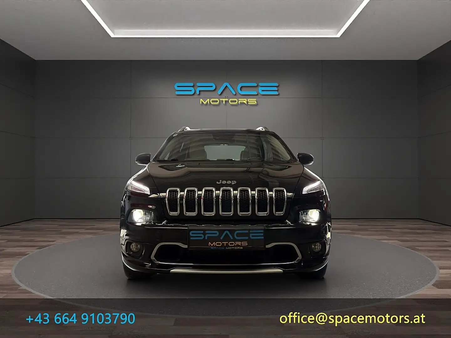 Jeep Cherokee 2,2 MultiJet II AWD Overland Aut. Schwarz - 2