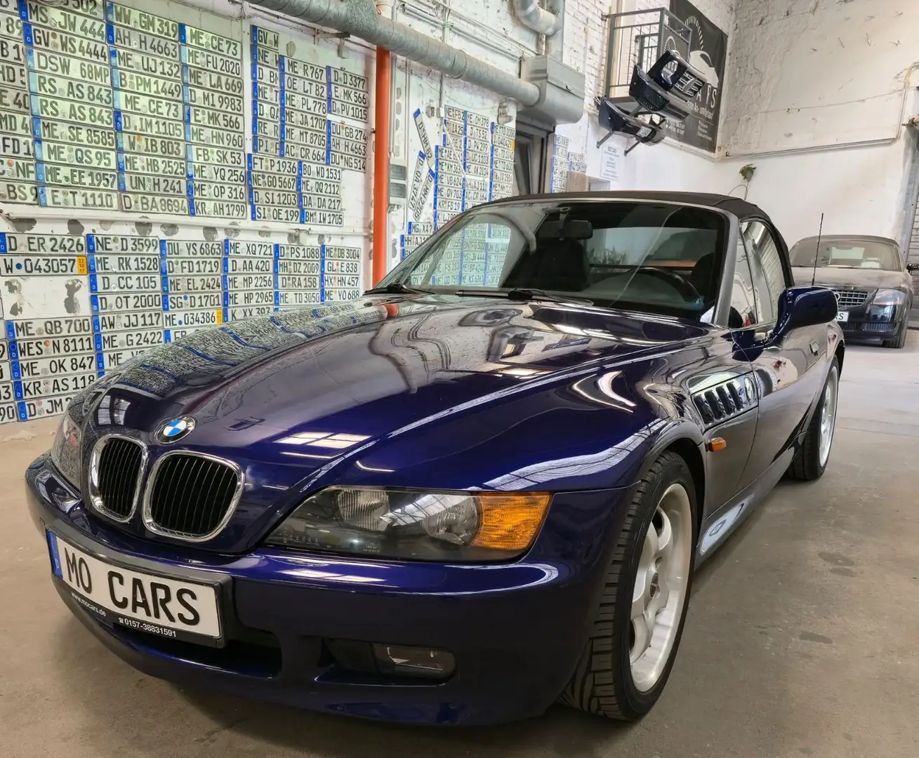 BMW Z3 *NUR 91.000 km* Top Zustand* Blau - 1