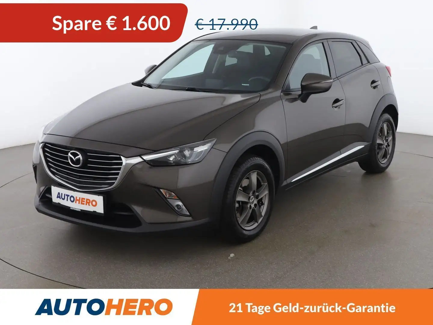 Mazda CX-3 2.0 Revolution AWD Aut. *LED*NAVI*CAM*SPUR*HUD* Braun - 1